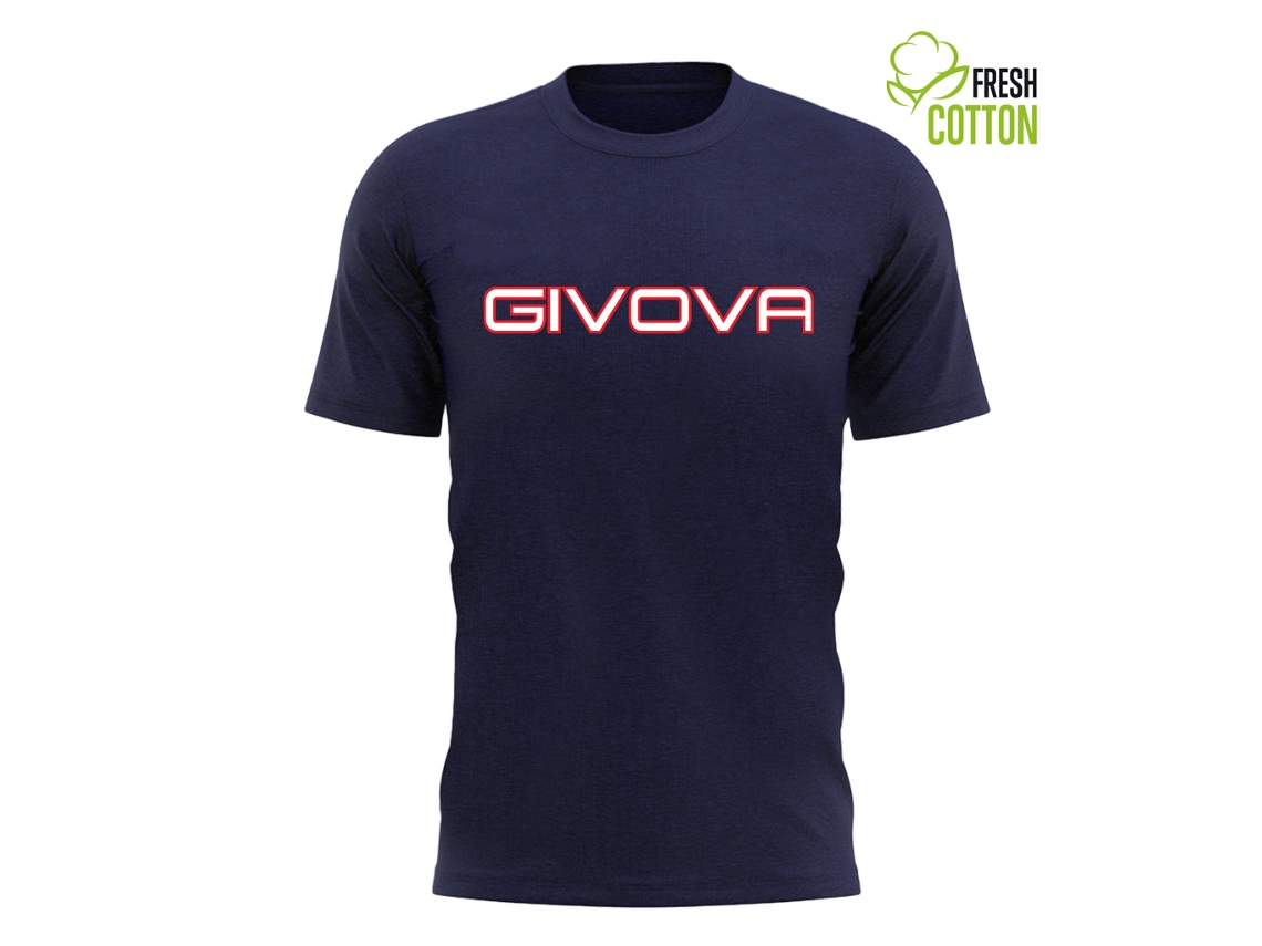 Camiseta de algodón con lunares para hombre de Givova, talla XL