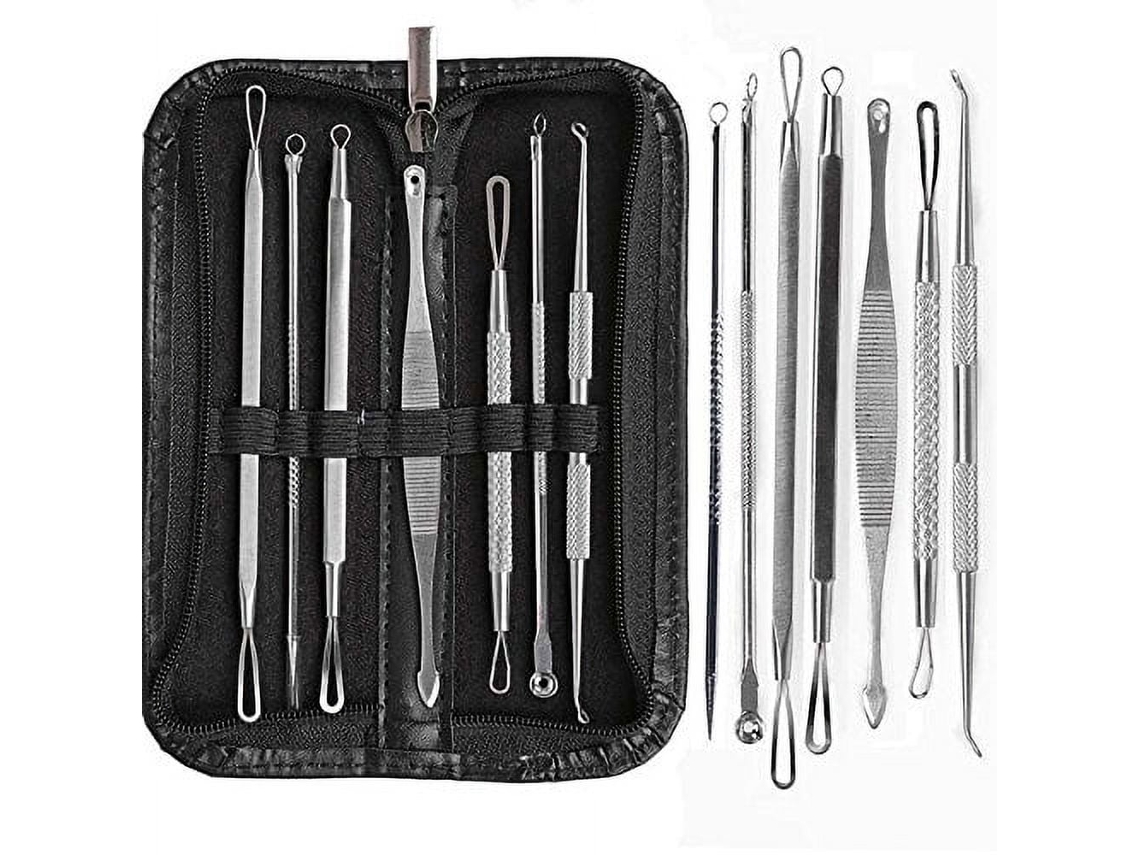 Kit Removedor De Acné Y Puntos Negros De 7 Piezas Con Bolsa De Almacenamiento NICECEE