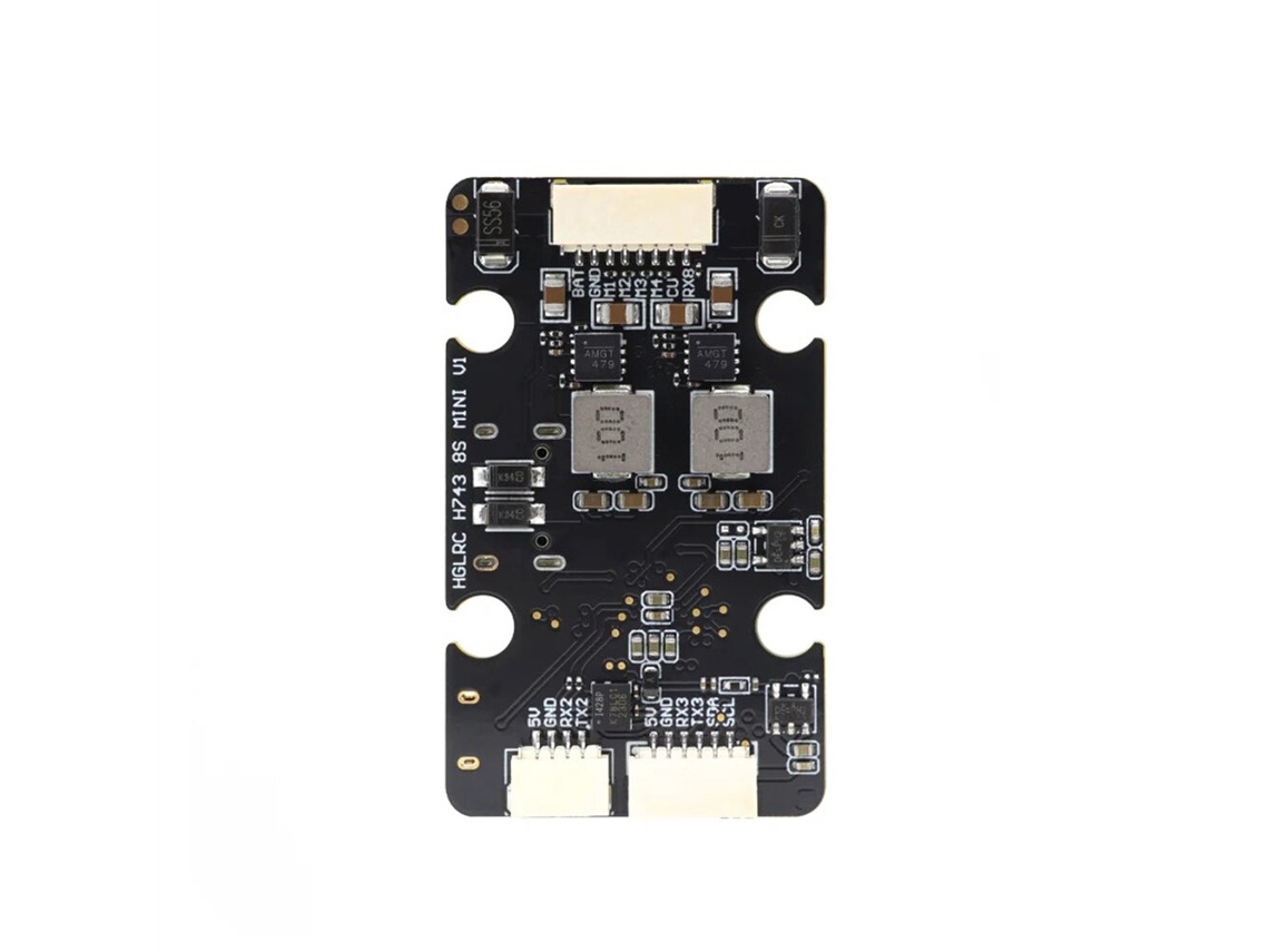 Flight Controller20x20mm Hglrc H743 8s Mini V1 2-8s Flight Controller Icm42688 For Rc Fpv Racing Drones