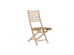 Silla Bambú Plegable Marron 45x55x95cm