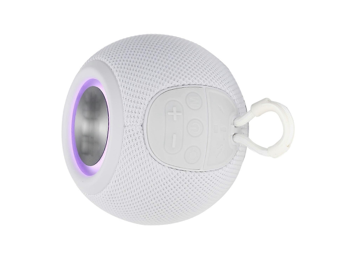 Altavoz Bluetooth inalámbrico portátil pequeño con micrófono, radio FM y altavoz de mesa colorido de Yunzii