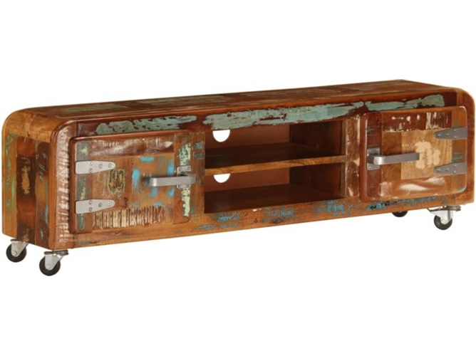 Mueble para la televisión VIDAXL Marrón Madera (120x30x36 cm)