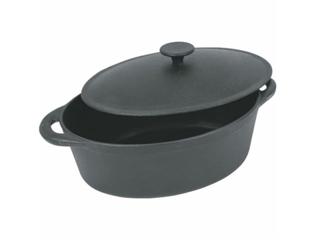 Cazuela Crealys Negro 9 L Ø 37 cm Hierro Fundido