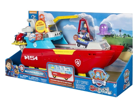 Bote SPIN MASTER Sea Patroller Patrulla Canina