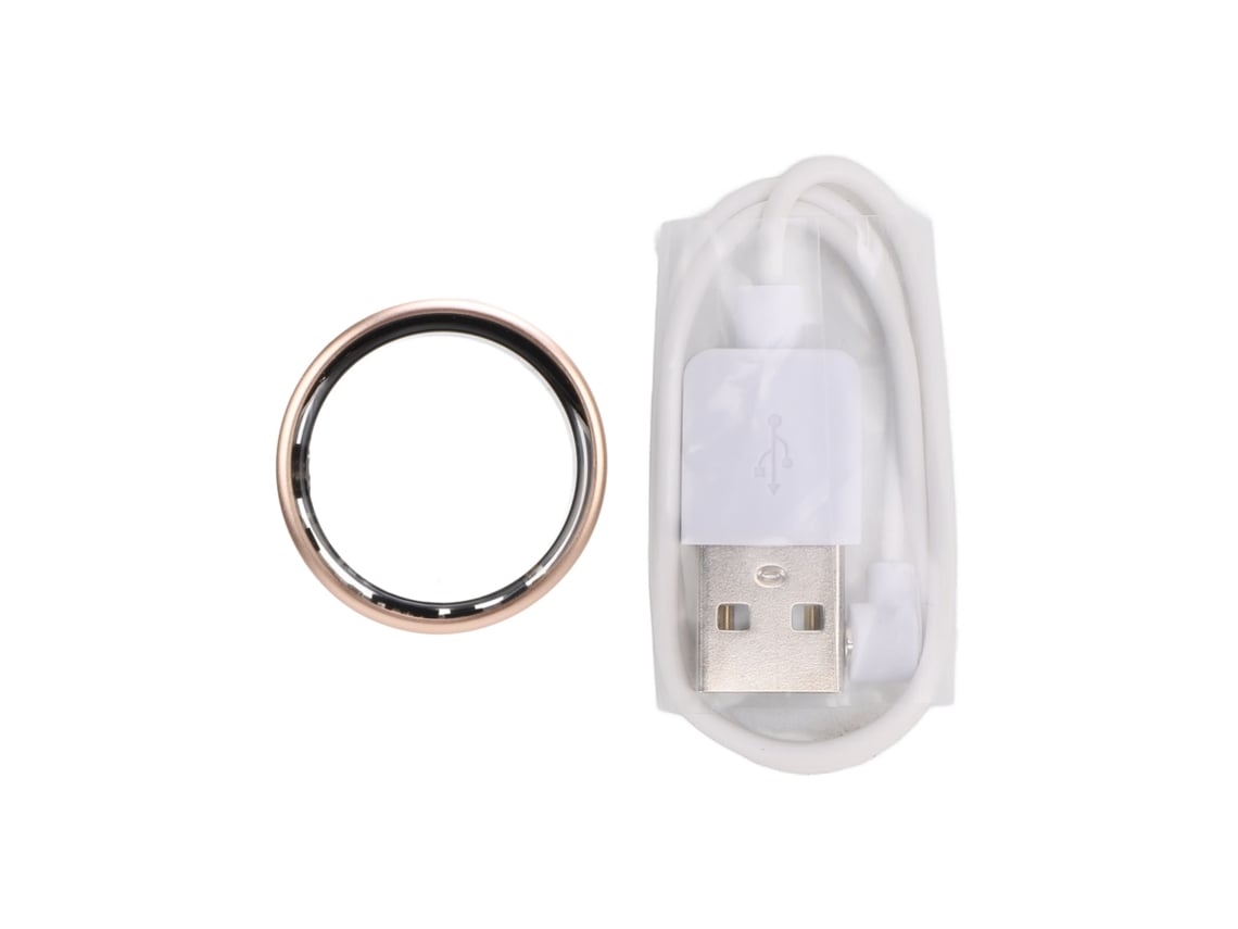 Anillo Inteligente De Fitness Con Seguimiento De La Salud, Resistente Al Agua Hasta 50 M, Ligero, De Aluminio, Color Oro 10