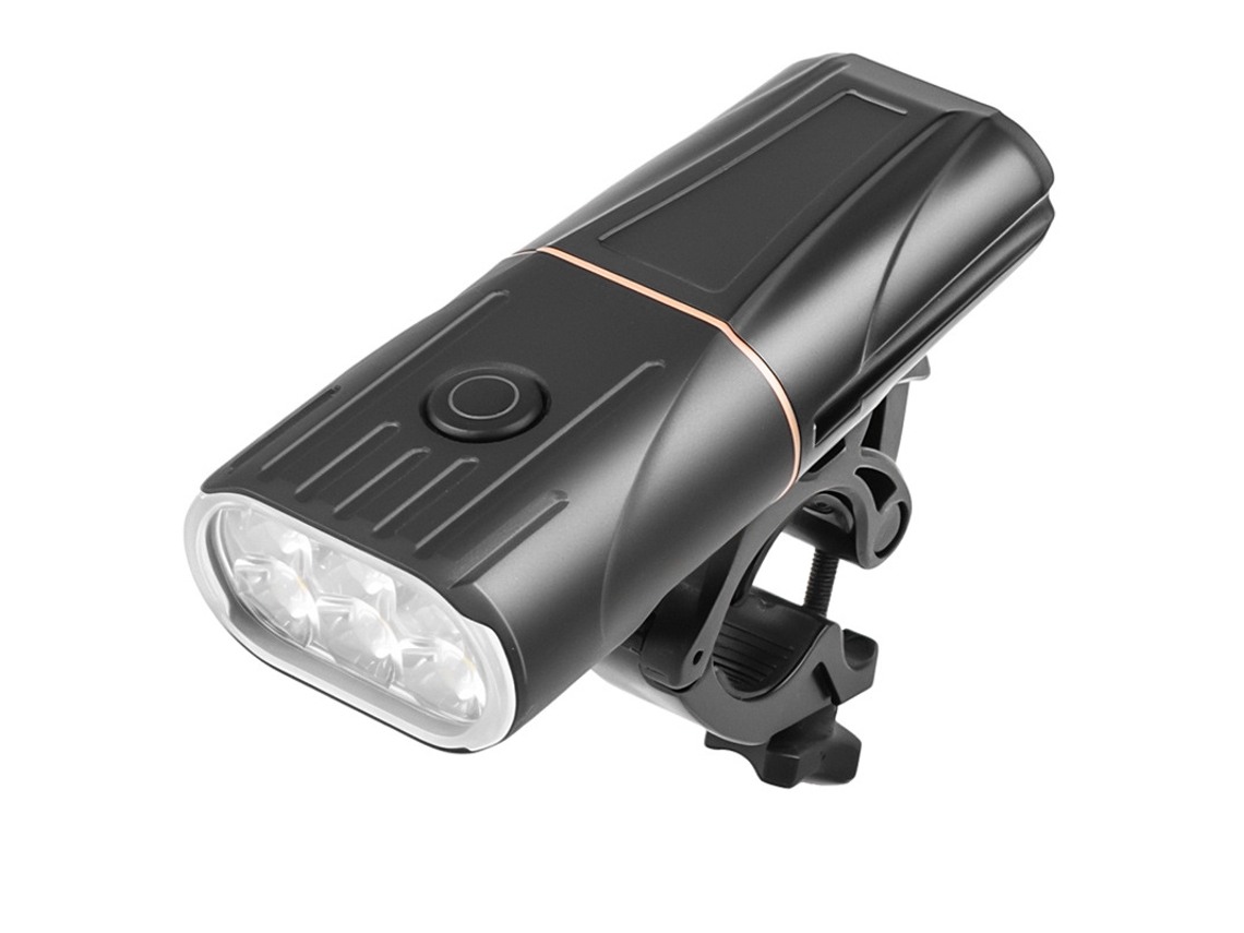 Luz LED ultrabrillante de alto brillo con salida de carga USB, ideal para ciclismo de montaña nocturno. Mdug