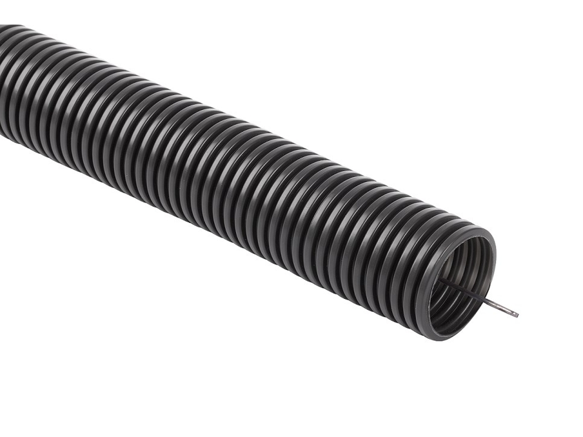 Tubería corrugada flexible para instalación, conducto de PVC, UV, 320n con mando a distancia 16/12 50m