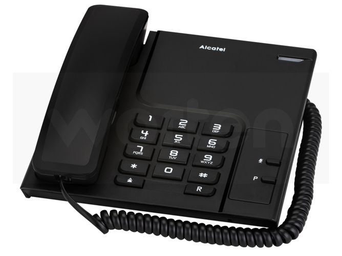 Teléfono Fijo ALCATEL T26 Negro