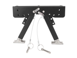 Estabilizador De Escalón Plegable Multifuncional De Acero Para Autocaravanas - Estabilidad Sólida - Accesorio Para Autocaravanas