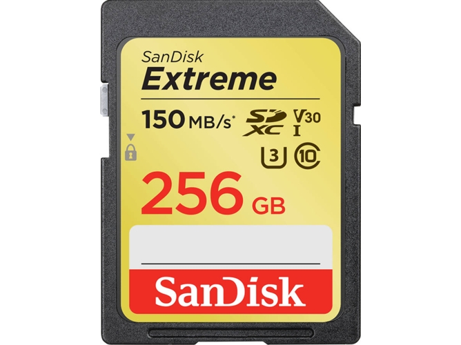 Tarjeta de Memoria SANDISK Exrteme 256 GB
