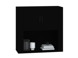 vidaxl Dulap De Perete, Negro, 80x33x80 Cm, Limón Prelucrat