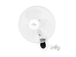 Ventilador de Pared ORBEGOZO mando a Distancia 3 Velocidades - 40 W)