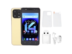 Smartphone 3g 4g 32g, Pantalla Completa, Desbloqueado, Doble Sim, Bivolt, Dorado, Enchufe Europeo, 5,0 Pulgadas