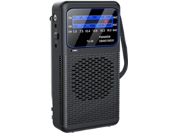 Radio Am/fm Portátil Compacta | Receptor Am/fm/sw, Pilas Incluidas, Luz Led