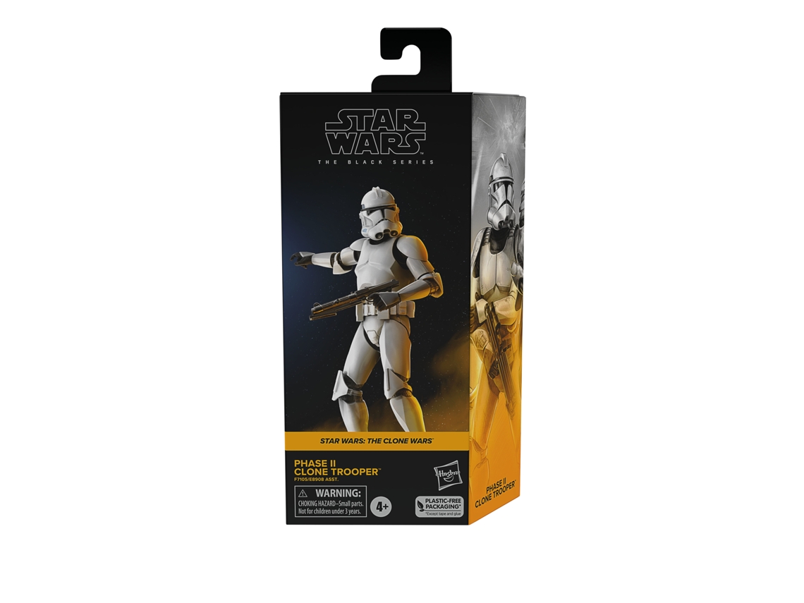 STAR WARS The Black Series Soldado clon Fase II Figura STAR WARS 4 Años