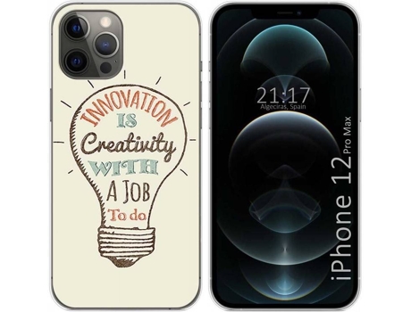 Carcasa iPhone 12 Pro Max (6.7) TUMUNDOSMARTPHONE Creativity Multicolor