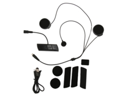 Auriculares Bluetooth 5.0 Para Casco De Motocicleta Con Navegación Gps E Intercomunicador Resistente Al Agua.