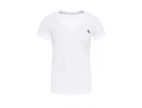 Blusa CALVIN KLEIN Algodón Mujer (L - Blanco)