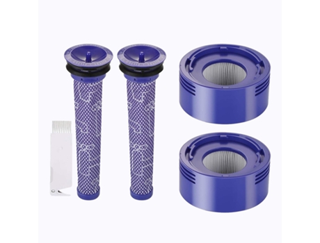 El filtro de repuesto para aspiradora es para Dyson V7 V8, filtro Post Motor y juego de filtros de repuesto prehepa