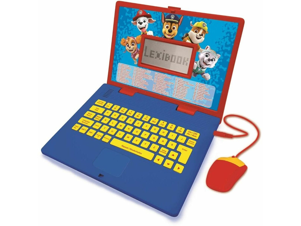 Ordenador Educativo Bilingüe De Paw Patrol - 124 Actividades (francés/inglés)