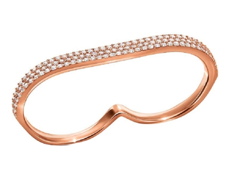 Anillo FOLLI FOLLIE 3R16T013RC 16 Mujeres (Acero inoxidable)