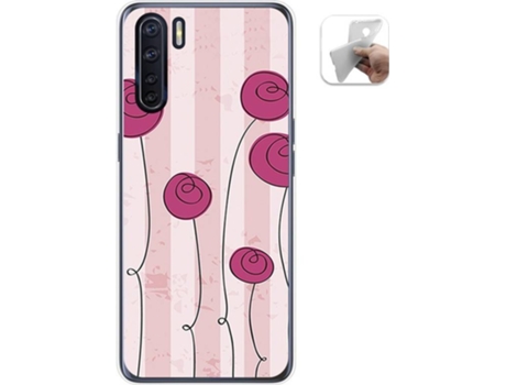 Carcasa Oppo A91 TUMUNDOSMARTPHONE Flores Vintage Multicolor
