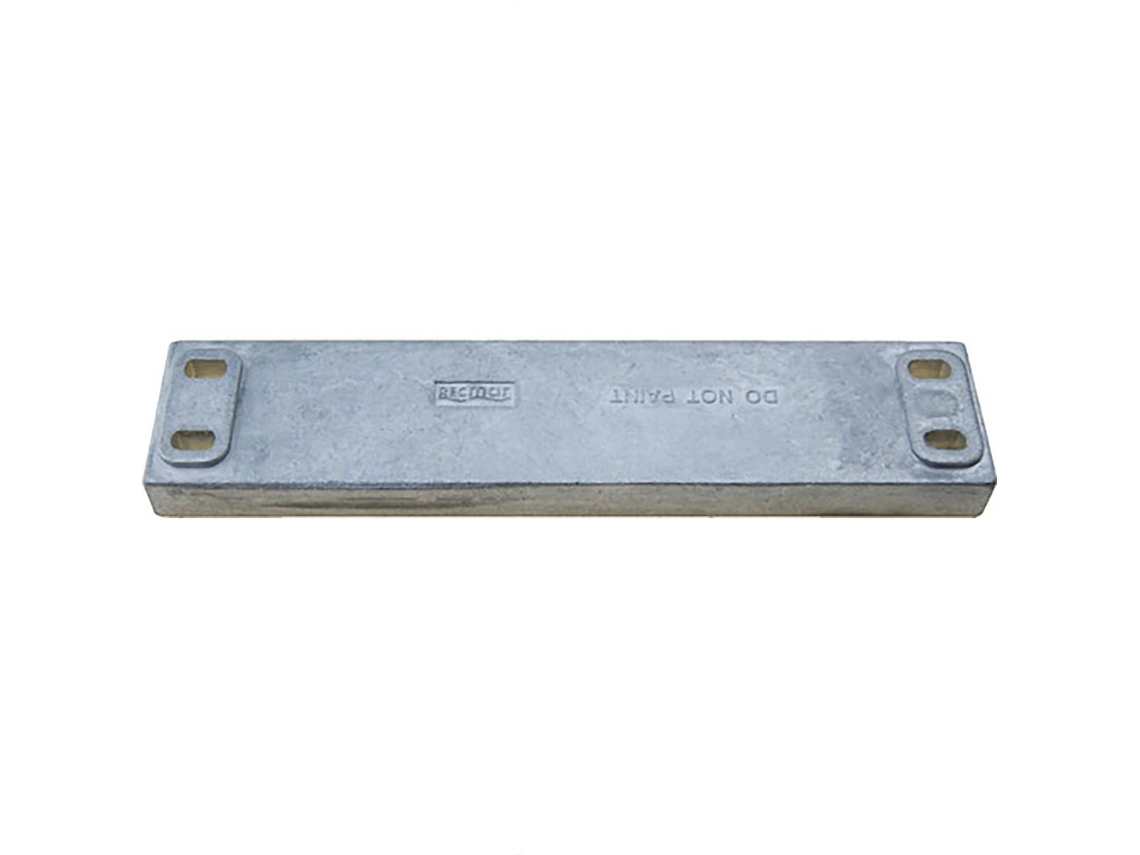 Ânodo de Alumínio Rec6Aw-45251-00Al Prateado 100 X 270 Mmrecmar