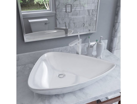Lavabo MAISON ExCLUSIVE - de Cerámica Triangular Blanco 645x455x115 mm