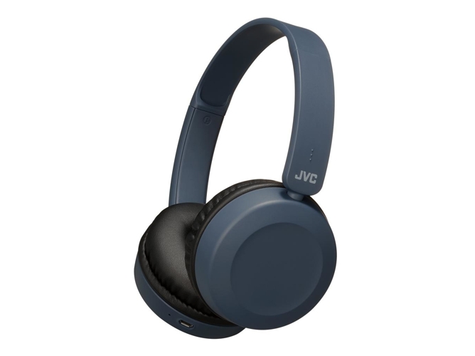 Auriculares Bluetooth JVC HA-S31BT-A (On Ear - Micrófono - Azul)