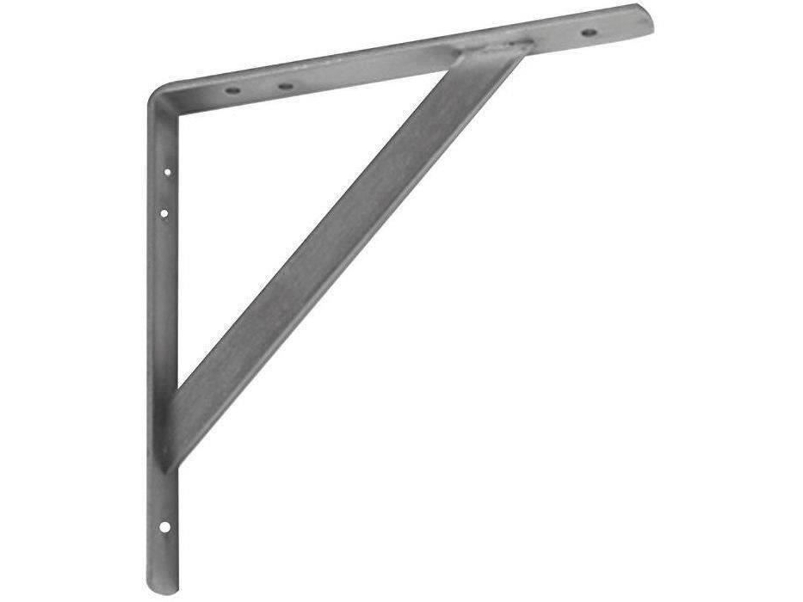 Consola Reforzada Afbat 200 X 200 25 X 4 Mm Galvanizado Blanco