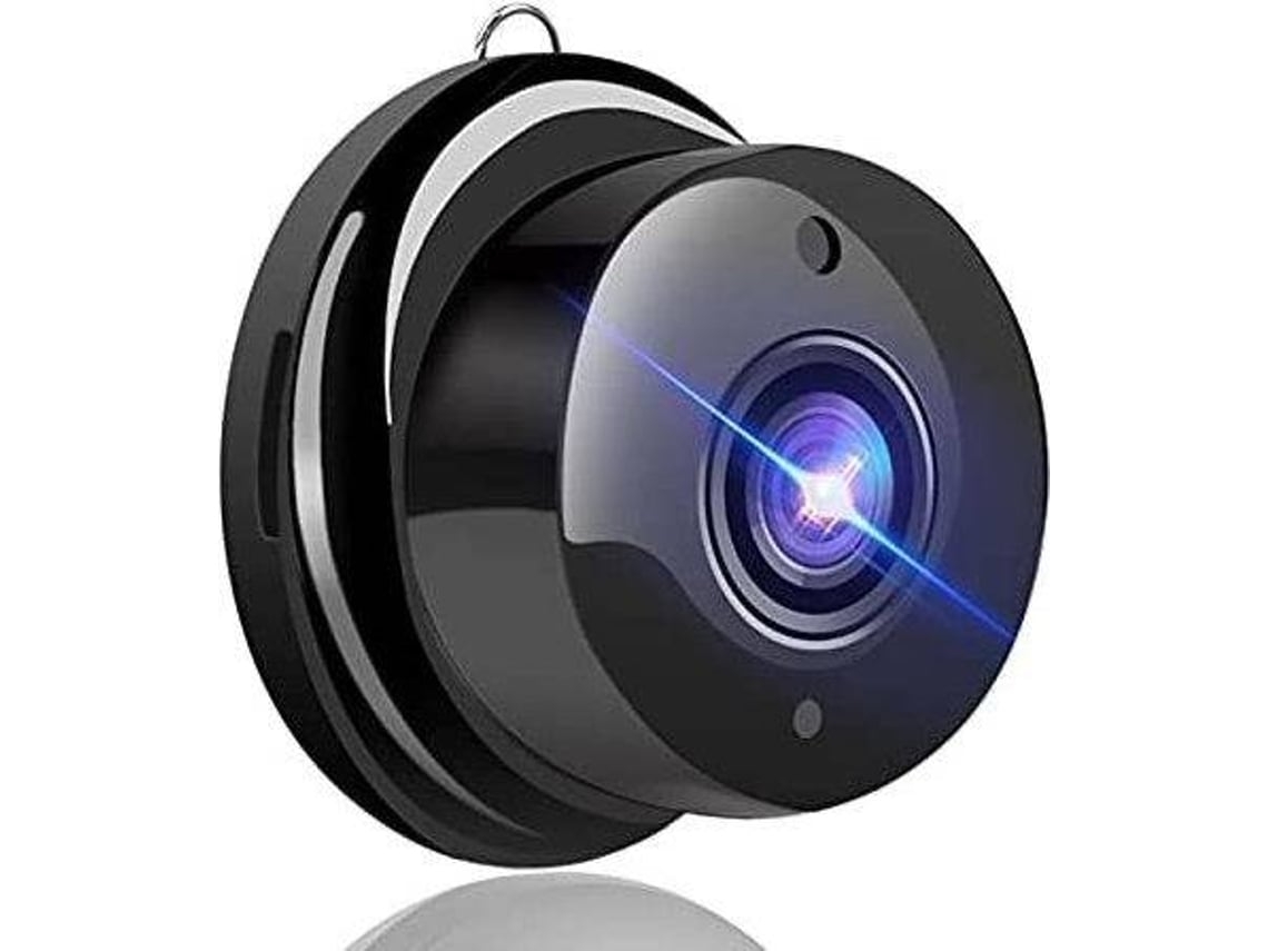 Minicámara De Seguridad Hd 1080p Negra (9128607418705)*