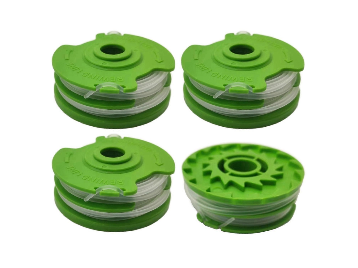E0c Rs90111 4 Piezas De Carrete De Repuesto Para Cortacésped Earthwise St00011 St00013 I4u St00015 St00113 St00115 A