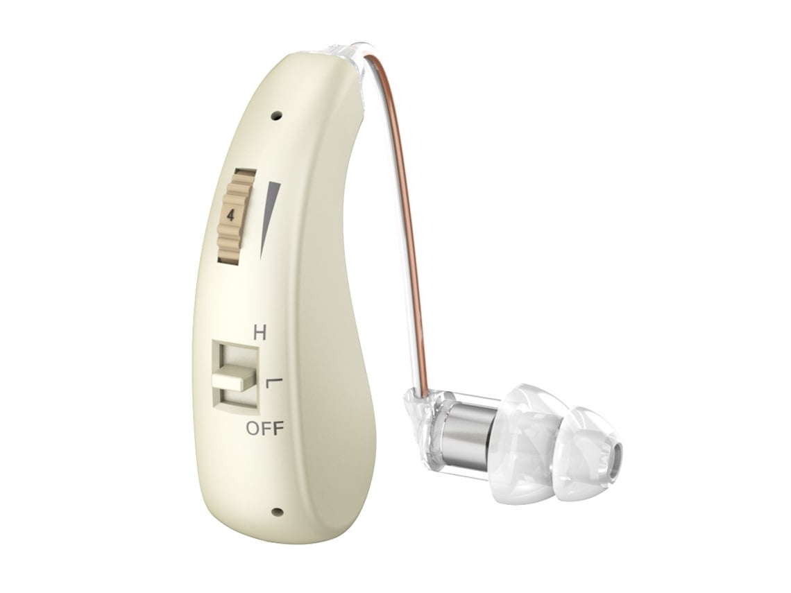 Audífonos Portátiles Recargables Con Amplificador De Sonido Y Reducción De Ruido Para Personas Mayores, Unilateral (damasco) Czhhmart