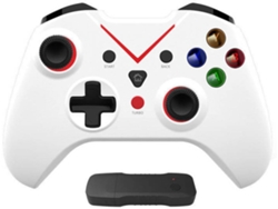 Mando Multiplataforma ENKERS Gamepad (Inalámbrico - Negro)