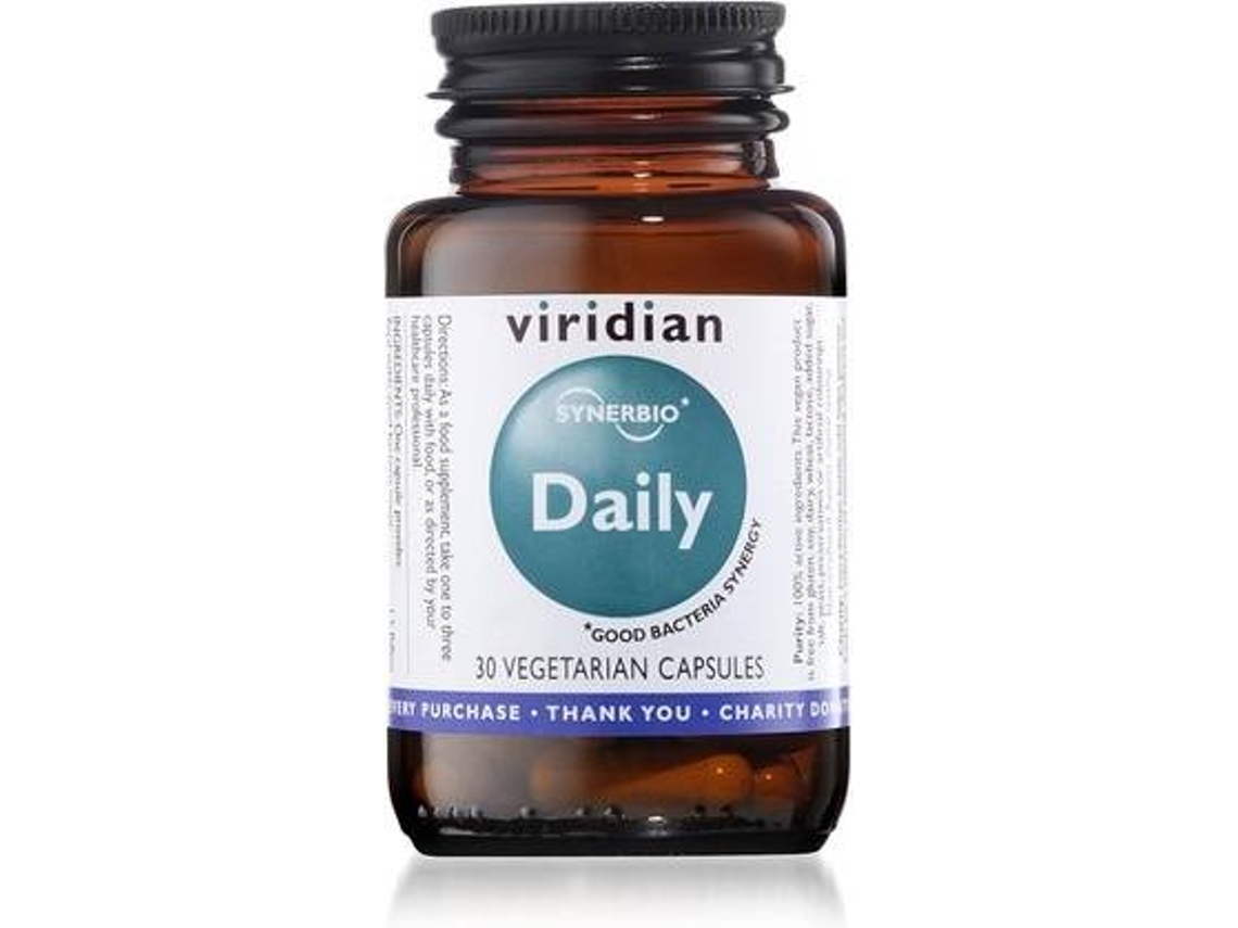 Complemento Alimentar VIRIDIAN Synerbio Diário (30 cápsulas)