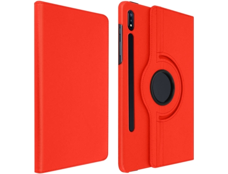 Funda para Tablet AVIZAR FOLIO-360-RD-T970 (Samsung Galaxy Tab S7 Plus - 12.4'' Rojo)