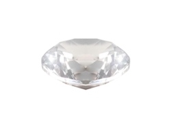 Pisapapeles decorativo de cristal K9 de 60 mm con forma de diamante, ideal para crear arcoíris. Prisma de cristal con diamantes para decoración de mesas de bodas.