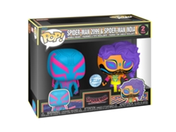 Figuras Pop Pack 2 Spider-Man - Spider-Man 2099 y Spider-Man India Exclusive B.active
