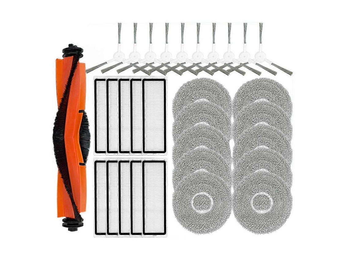 For Robot Vacuum S10+/s20+ Replacement Parts Main Brush, Side Brush, Hepa Filter, Mop Cloth Accesso