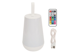 Lámpara Led Táctil Portátil Para Mesita De Noche, Noche Rgb Regulable Con Control Remoto Dormitorio