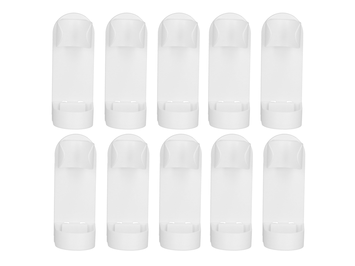 10 Soportes Para Cepillos De Dientes Eléctricos, Montaje En Pared, Sin Necesidad De Taladrar, Para Almacenamiento En El Baño, Color Blanco.