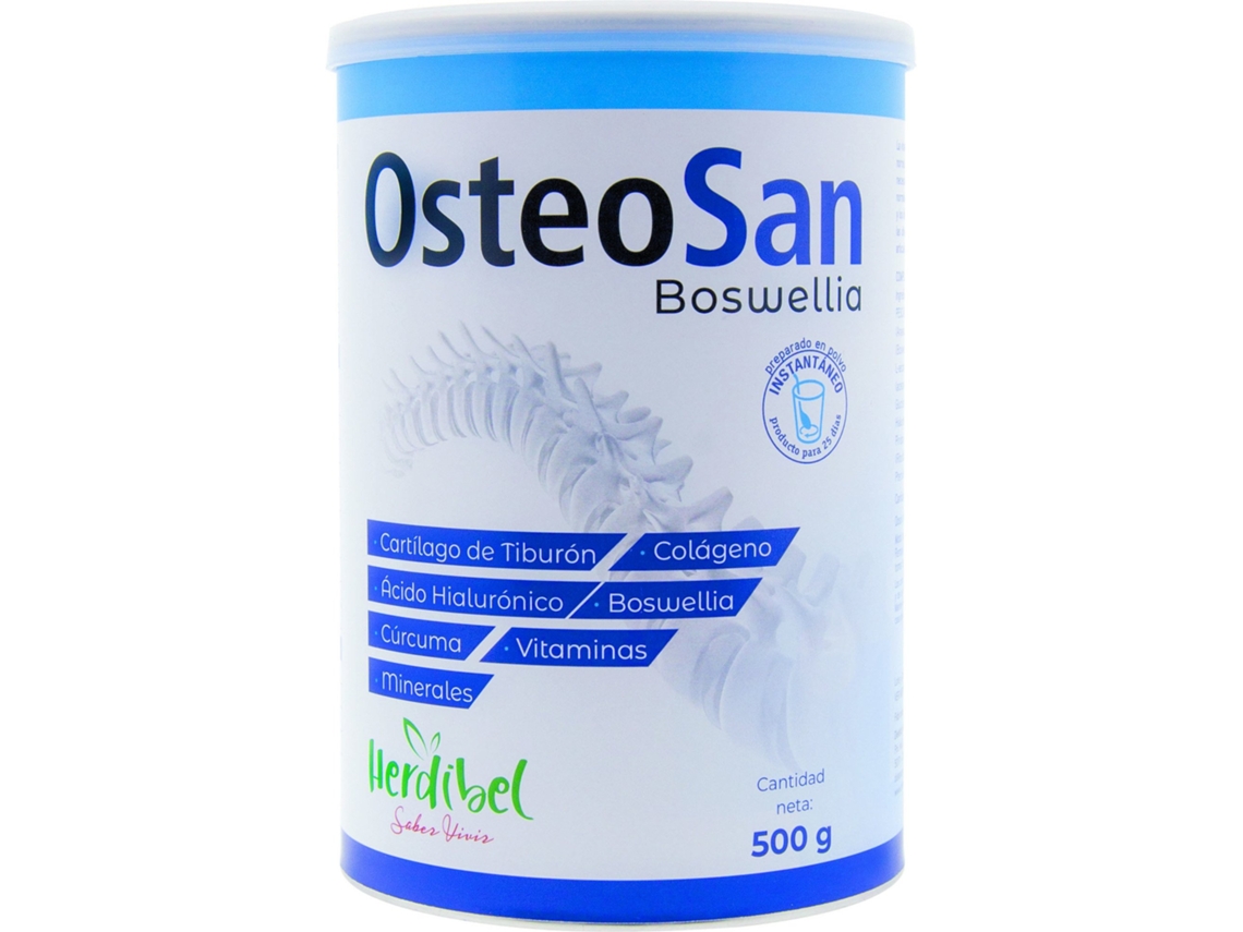 Complemento Alimentar HERDIBEL Osteosan Bosweliaramos (Naranja, Piña - 500g)
