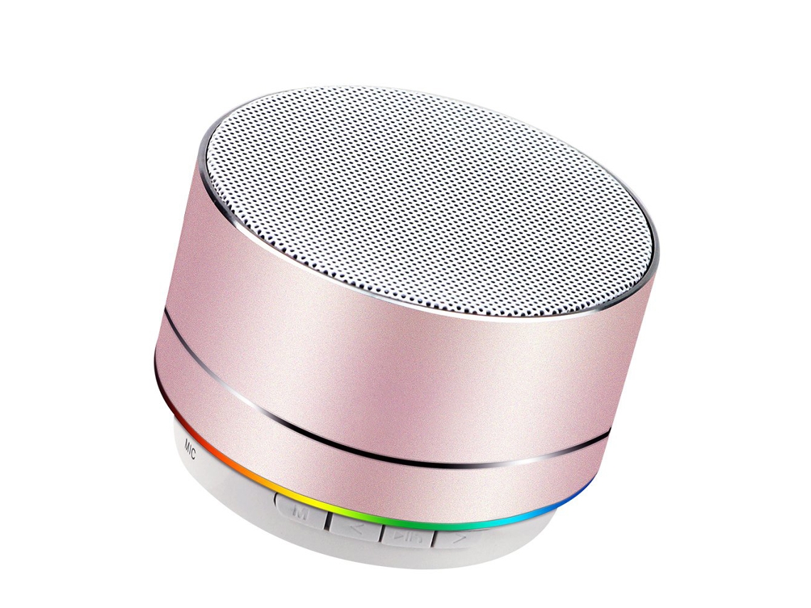 Altavoces Bluetooth portátiles estéreo de graves superbajos con conectividad Bluetooth rápida y micrófono incorporado Jeiibrzui