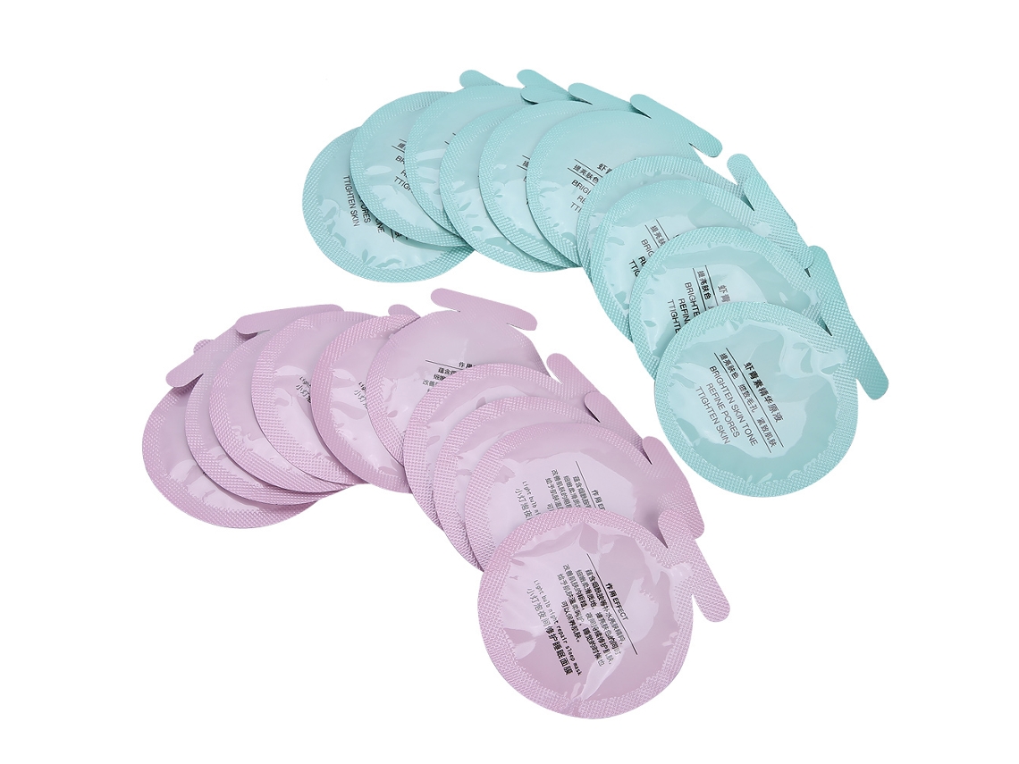 20pcs Máscara Facial Antioxidante Hidratante De 3ml Sin Lavar Para Cuidado Facial Mañana Y Noche