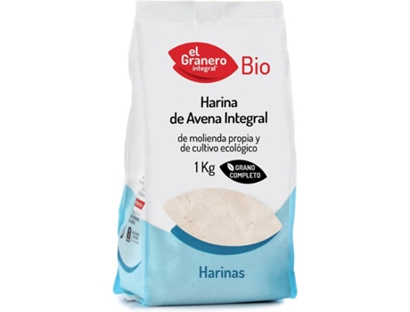 Harina de Avena Integral EL GRANERO INTEGRAL (1 Kg)