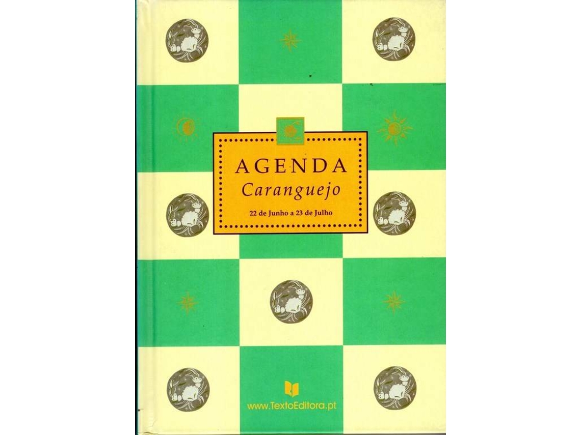 Libro Agenda Caranguejo (Portugués)