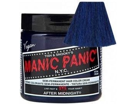 Crema de Coloración Semi-Permanente MANIC PANIC After Midnight (118 ml)