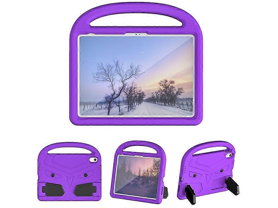 Compatible con iPad 10.9 (2022). Funda estilo Sparrow en EVA con soporte plegable, resistente a caídas y asa de transporte.