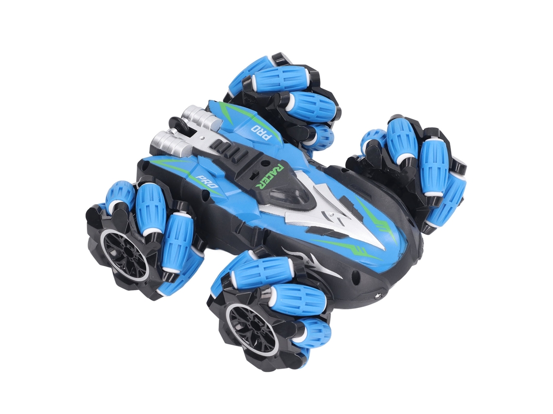Coche Teledirigido 2.4g Con Rotación De 360°, Acrobacias Y Derrapes A Alta Velocidad Para Niños De 6 Años En Adelante - Azul