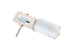 Motor De Engrenagem Com Vis Sem Fim Dc De Alto Torque E Baixa Velocidade Controle Bidirecional 24v 300rpm